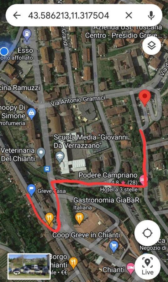 Apartamento Le Petit Greve in Chianti Exterior foto